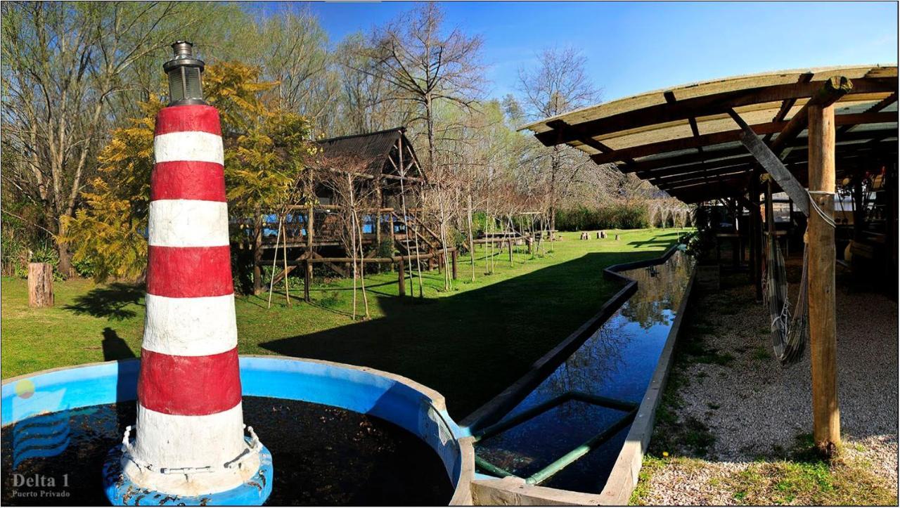 Cabanas Faro Delta Tigre Luaran gambar